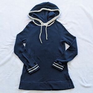 Chico's Zenergy Waffle Knit Long Sleeve Hooded Top Size XS (Chico's size 00)